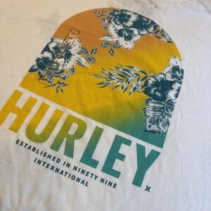 HURLEY Mens Graphic Print‎ Logo T-Shirt Men's XXL